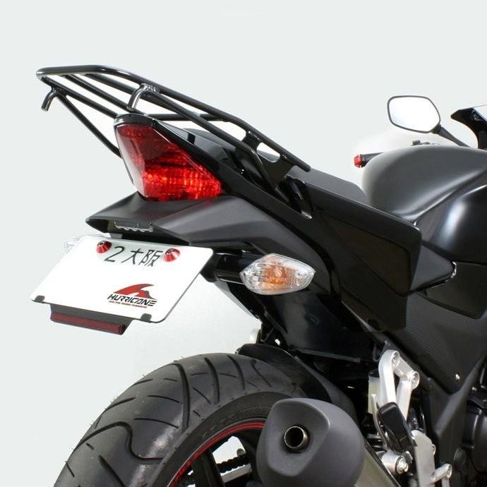 CB250F（MC43） リアキャリア ブラック HURRICANE（ハリケーン