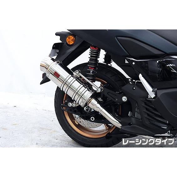 SHタイプマフラー レーシングタイプ ASAKURA（浅倉商事） NMAX155（8BK