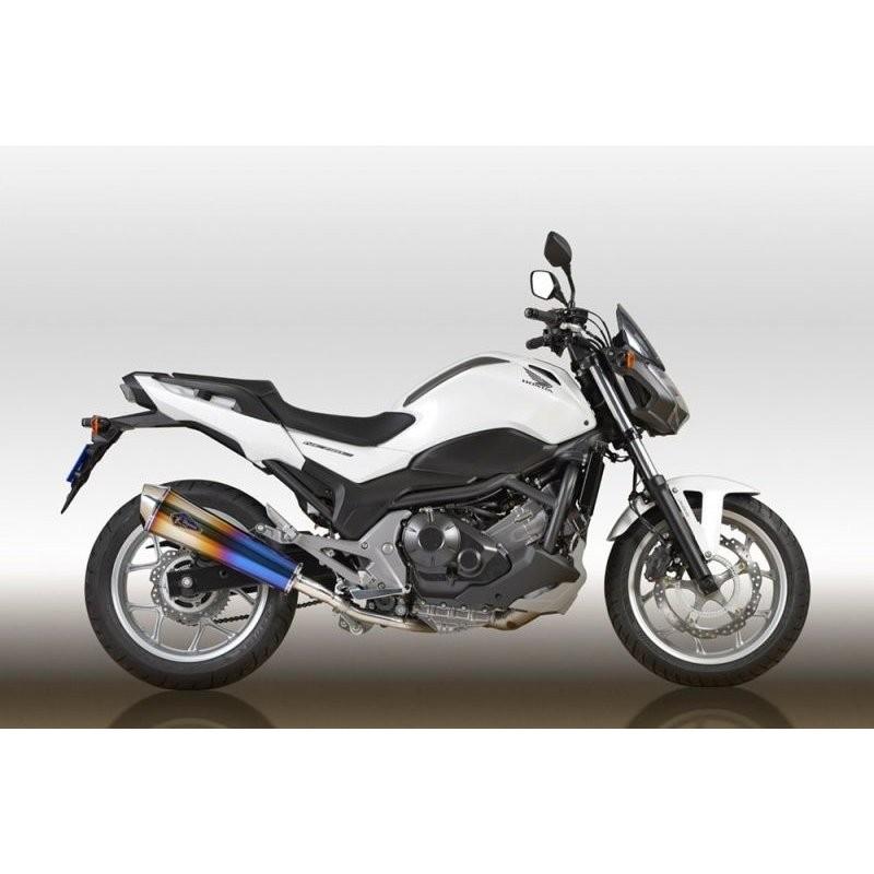 NC750X/DCT Wyvern（ワイバン） Real Spec Type R スリップオンマフラー チタンドラッグブルー r's gear（アールズギア）_2
