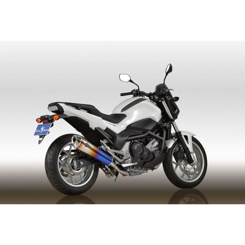 NC750X/DCT Wyvern（ワイバン） Real Spec Type R スリップオンマフラー チタンドラッグブルー r's gear（アールズギア）_3