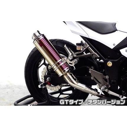Ninja250（ニンジャ）JBK-EX250L TTR手あいえり巻き GT手あい チタン変わり種（スリップオン） ASAKURA（浅倉商事） マフラー-車、バイク、自転車-バイク
