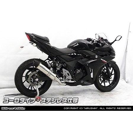 スリップオンマフラー ユーロタイプ ステンレス ウイルズウィン（WirusWin） GSX250R（2BK-DN11A）の画像