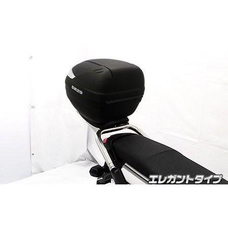 ズーマーX(JF52) SHAD製リアボックス付 タンデムバー ズーマーX(JF52) SHAD製リアボックス付 タンデムバー