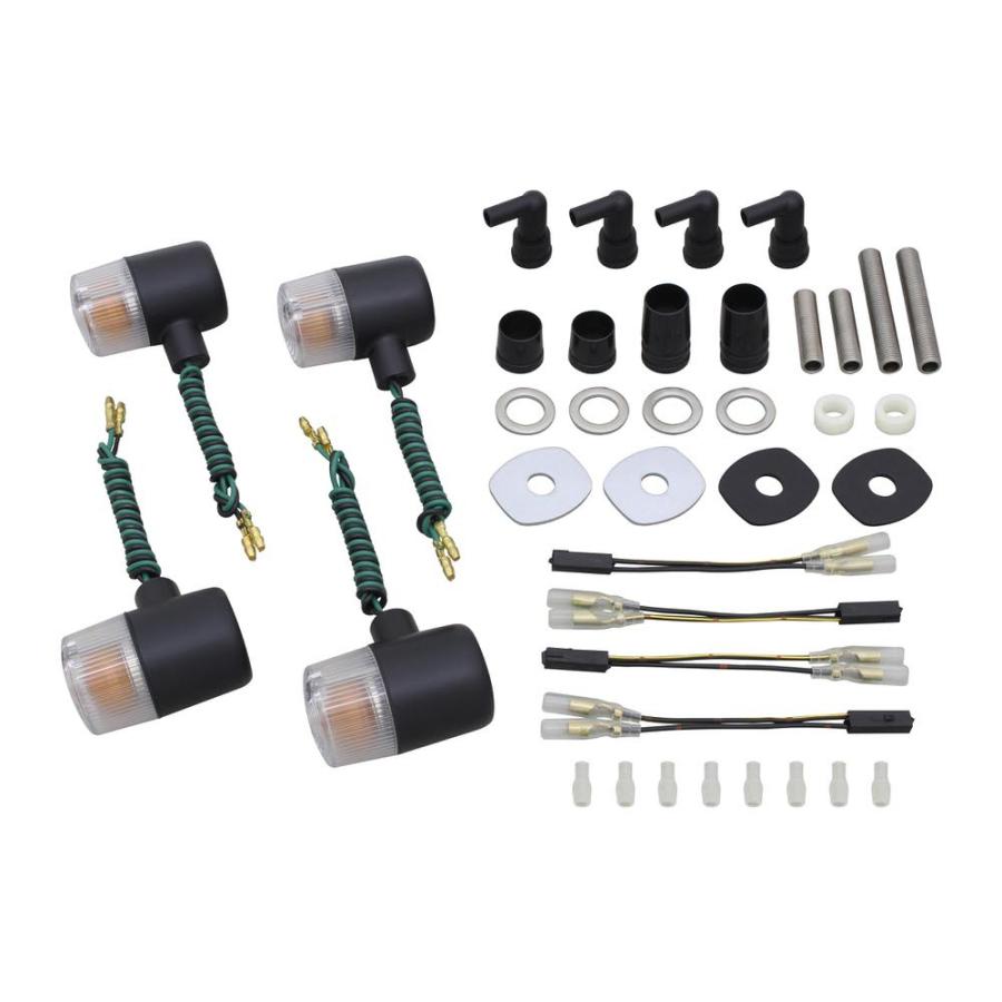 W800（20年） クラシカル 71タイプウインカーキット ブラックボディ