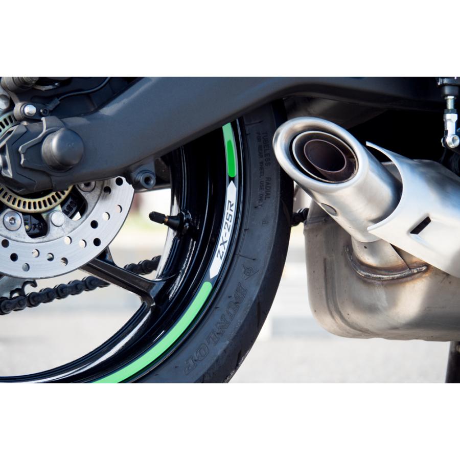 ワールドウォーク（WORLD WARK） リムステッカー 緑 WORLD WALK