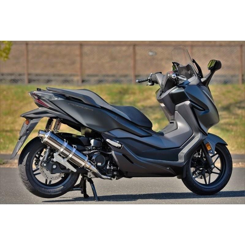 ★特価 ビームス フォルツァ スーパーメタルブラック サイレンサー フォルツァ（MF13） R-EVO マフラー SMB（スーパーメタルブラック