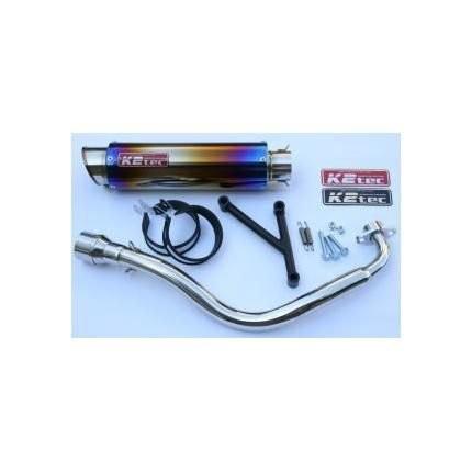 シグナスx用チタンマフラーo2センサー無し GP-RスタンダードチタンマフラーM1 K2-tec（ケイツーテック） シグナス