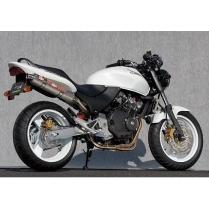 ホーネット250 ヤマモトレーシングエキパイ&LCIチタンサイレンサーセット SPEC-A ステンレスマフラー4-1チタンサイレンサー YAMAMOTO RACING