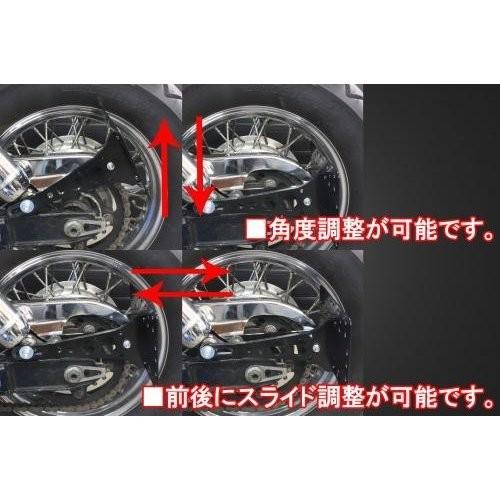 シャドウスラッシャー400（SHADOW） サイドナンバーキット ガレージ
