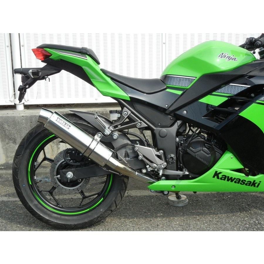 Ninja250/ABS（JBK-EX250L） ラウンドタイプ スリップオン