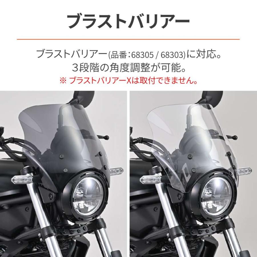 DAYTONA（デイトナ） ELIMINATOR（エリミネーター） スクリーン取付