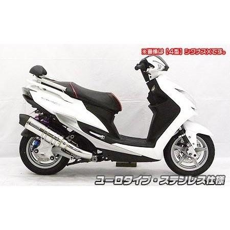 アルティメットマフラー ステンレス仕様 ユーロタイプ ウイルズウィン（WirusWin） シグナスX（CYGNUS-X）5型_2