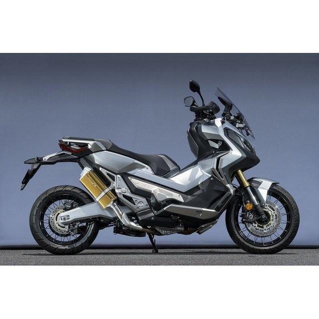 X-ADV スリップオンマフラー ゴールド YAMAMOTO RACING（ヤマモトレーシング）の画像