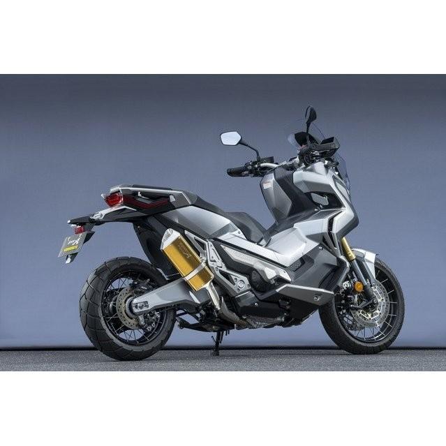 X-ADV スリップオンマフラー ゴールド YAMAMOTO RACING（ヤマモトレーシング）の画像