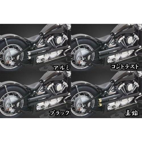ドラッグスター400/クラシック（キャブ仕様） ショットガンマフラーS-2
