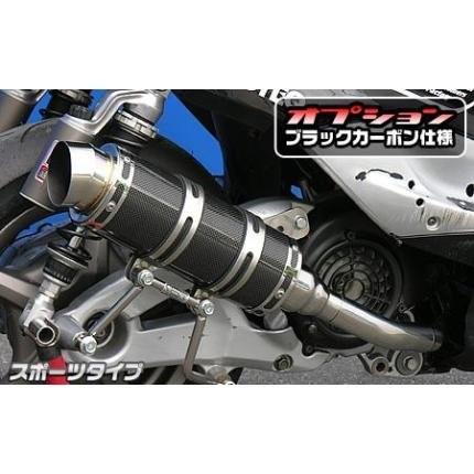 台湾ヤマハ製 RSZ100 ロイヤルマフラー スポーツタイプ ブラック