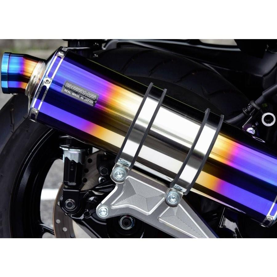 XMAX250（2BK-SG42J）18年 R-EVO マフラー ヒートチタンサイレンサー