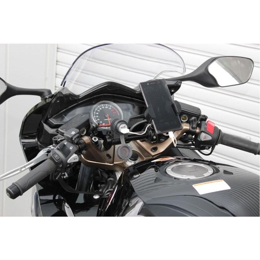 VFR800F（RC79）14年〜 ハンドルマウントステー ブラック KIJIMA