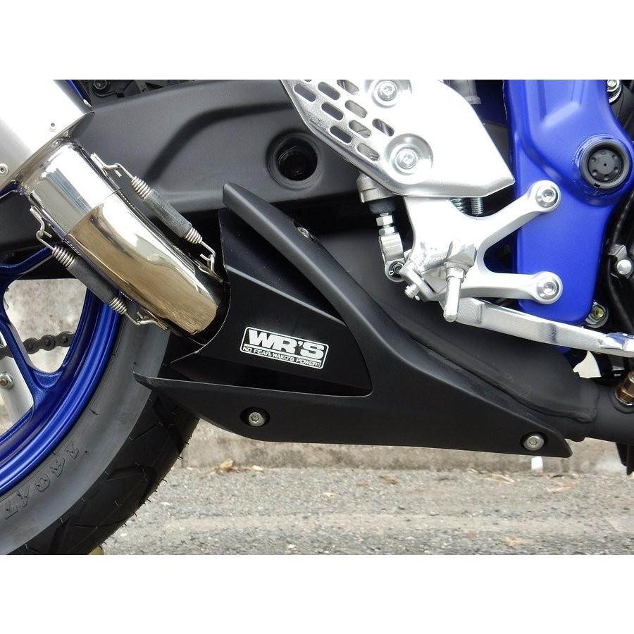 MT-25（RG10J） マフラーヒートガード アルミ（WRSマフラー専用