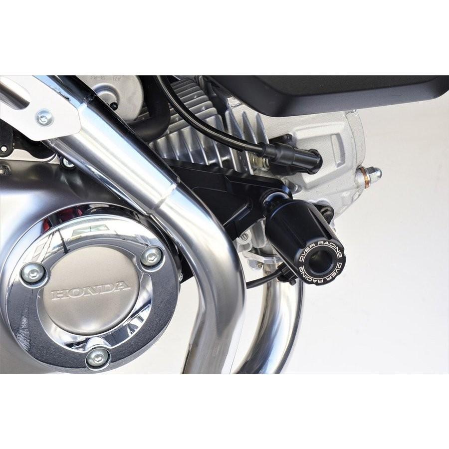 モンキー125（2BJ-JB02） エンジンスライダー ブラック OVER（オーバーレーシング）_2