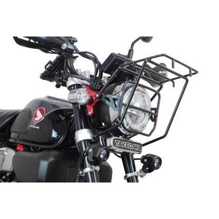 TAKEGAWA 武川 タケガワ フロントキャリア モンキー125 スペシャルパーツ武川 フロントキャリアキット（ブラック塗装） SP武川