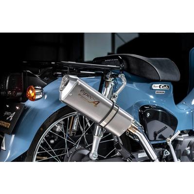 SUS UP TYPE-SA アルミプレスサイレンサーマフラー YAMAMOTO RACING（ヤマモトレーシング） スーパーカブ110（JA44）の画像