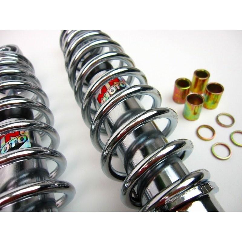 荒巻リアショック強化タイプ330mmメッキ/メッキ MINIMOTO（ミニモト 