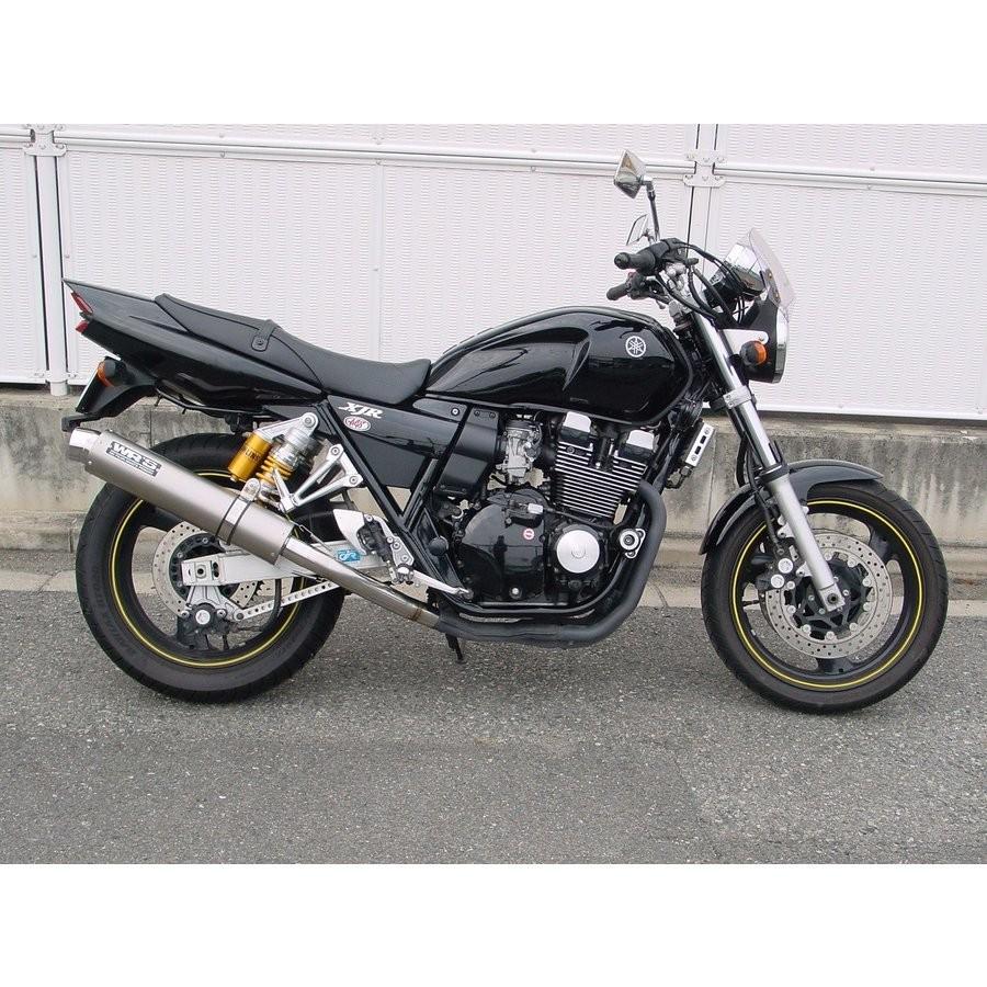 XJR400R（01年〜）BC-RH02J ラウンドタイプ スリップオンマフラー ステンレス/チタン （JMCA認証） WR'S（ダブルアールズ）｜hamashoparts2