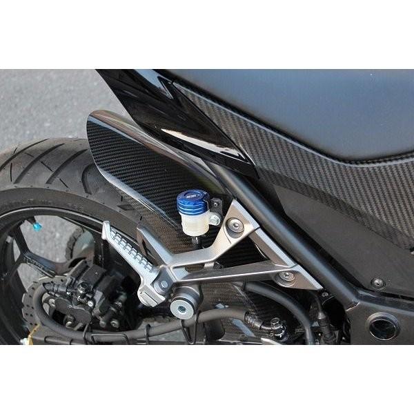 ZX-6R（07〜08年） リアブレーキ用 マスターシリンダーキャップ ブルー