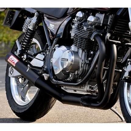 ゼファー750（ZEPHYR） ワンピースマフラー ブラック MORIWAKI