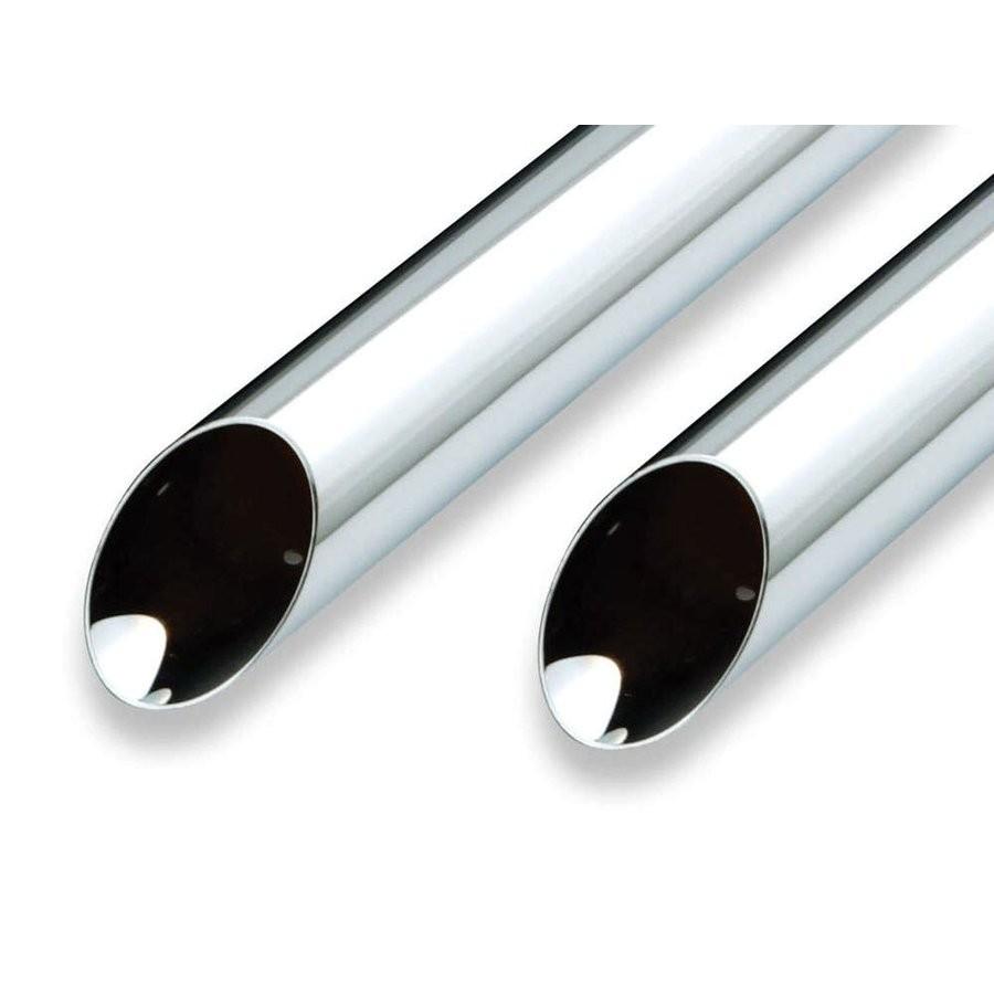 モーターステージ 76スラッシュ ブラス 76スラッシュスリップオンマフラー クロームメッキ モーター