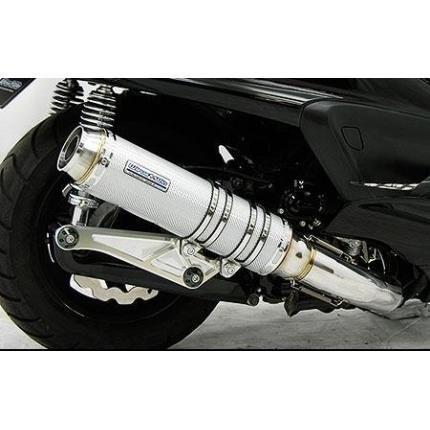 グランドマジェスティ250 アルティメットマフラーシルバーカーボン ウイルズウィン（WirusWin）