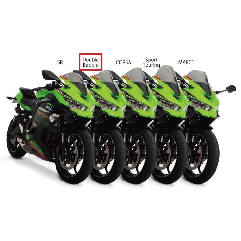 ZX-25R（20年）/ZX-25R SE（20年） スクリーン ダブルバブル スモーク