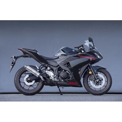 YZF-R25（14年〜） ステンレススリップオンマフラー オーバル（政府認証） YAMAMOTO RACING（ヤマモトレーシング）