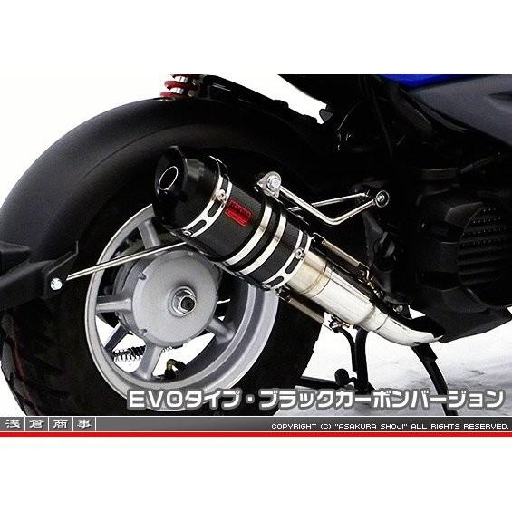 ビーウィズ（BWS50）SA53J ZZRタイプマフラー EVOタイプ ブラック  