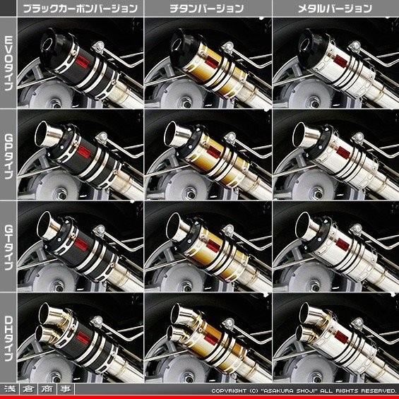 ビーウィズ（BWS50）SA53J ZZRタイプマフラー EVOタイプ ブラック  