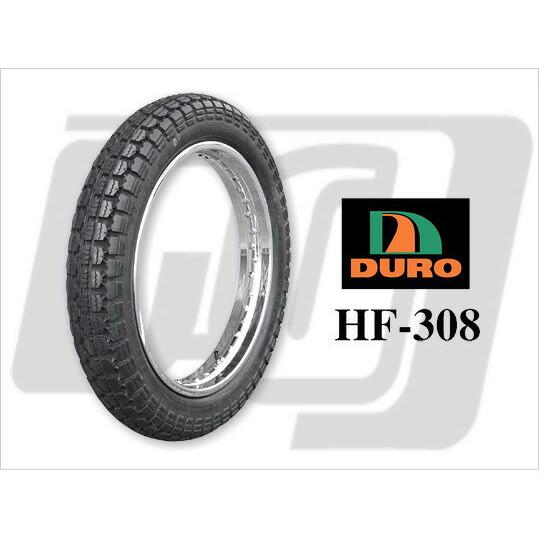 HF-308 4.00×19インチ チューブタイプ DURO（デューロタイヤ