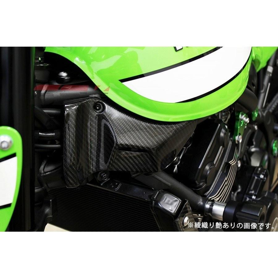 フロントフレームカバー 左右セット ドライカーボン 綾織/艶あり SSK