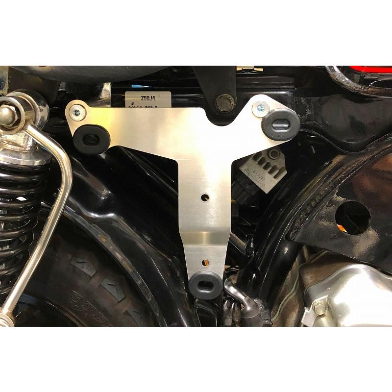 右サイドカバー アルミ製取り付けステー MINIMOTO（ミニモト