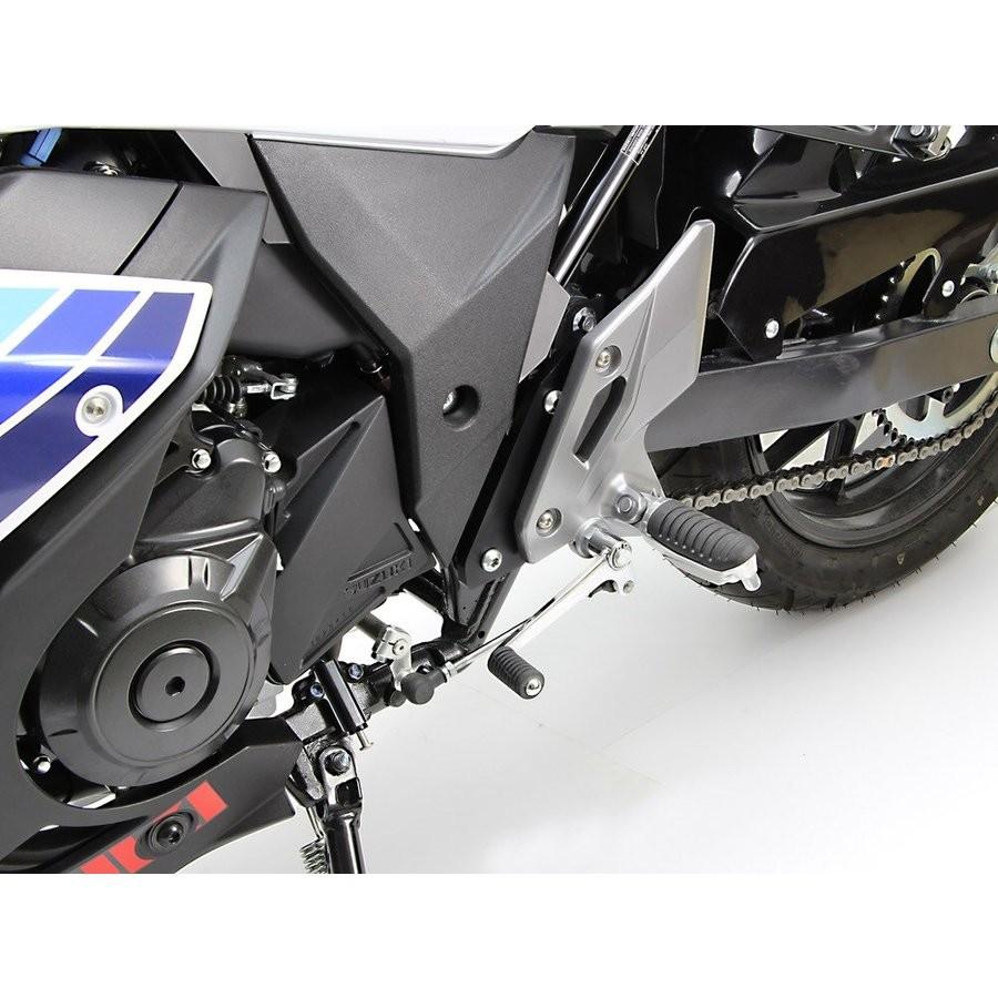 GSX250R（17年） ステップオフセットプレート HURRICANE（ハリケーン 