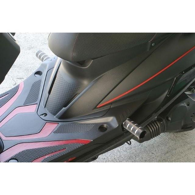 シグナスX（CYGNUS-X）3/4型 バックステップキット ペグカラーブラック