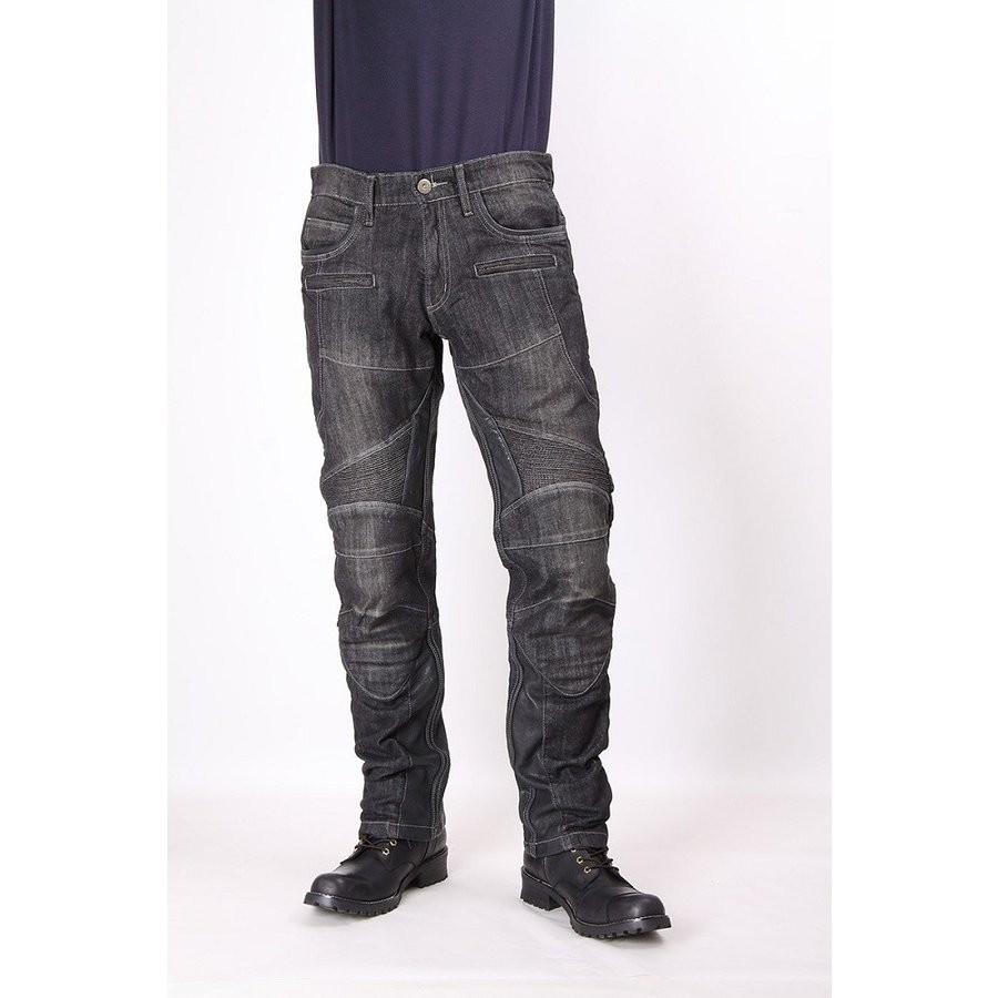 DEGNER デグナー　DP-27 バイク用パンツ 本革ヒートガード付き DEGNER バイク用パンツ デニム 本革ヒートガード付き