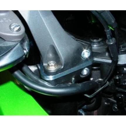 Ninja1000（ニンジャ） ハンドルUPスペーサー（6mmUP）ブラック BEET（ビート）