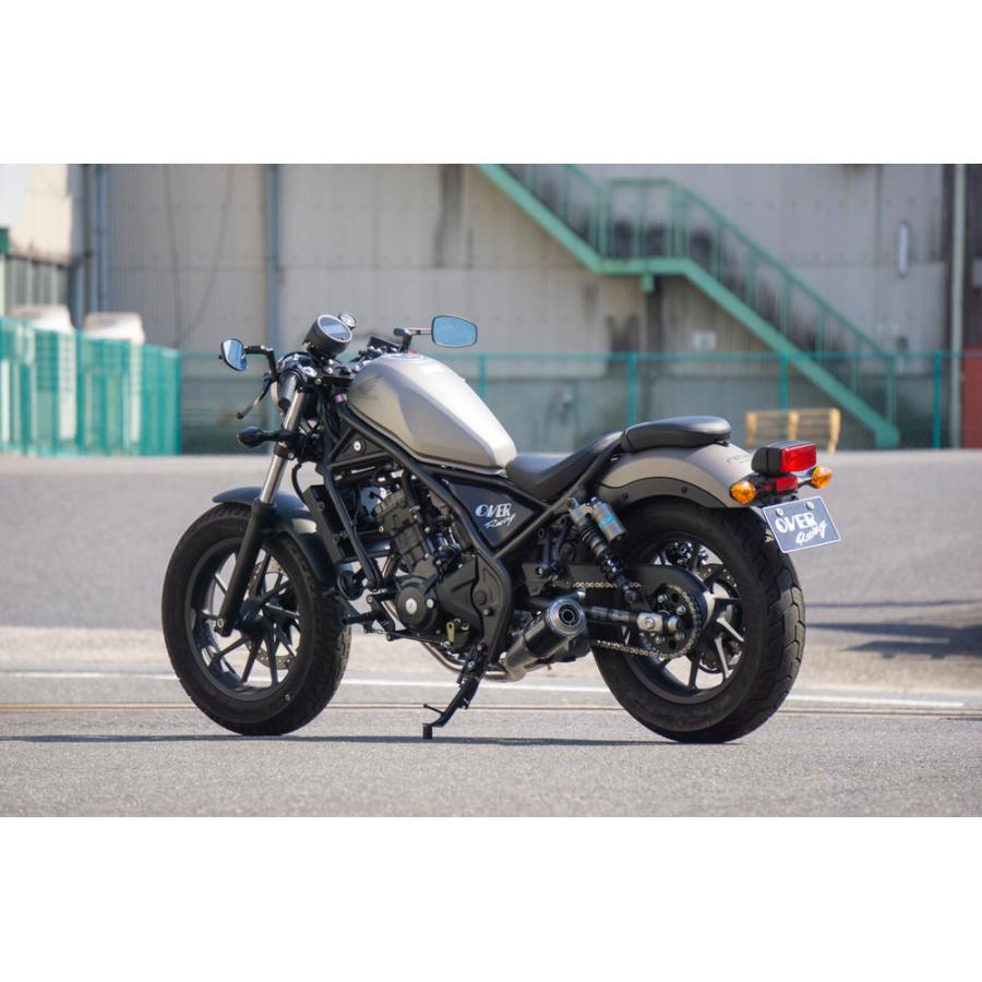 OVER│GPパフォーマンス XL-T｜レブル250(17-25)｜マフラー レブル250（Rebel250）17年 GP-PERFORMANCE XL-T フルエキゾースト