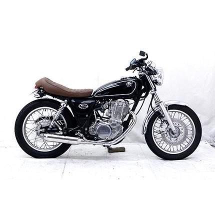 SR400キャブ車 US-W900タイプマフラー スリップオンタイプASAKURA 