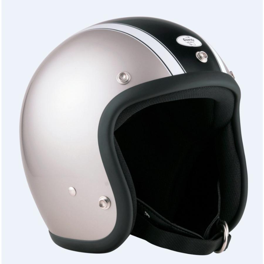 Guardy ジェットヘルメット Sサイズ バイザー付き Guardy ジェットヘルメット COOPER - Guardy HELMET | アンバー