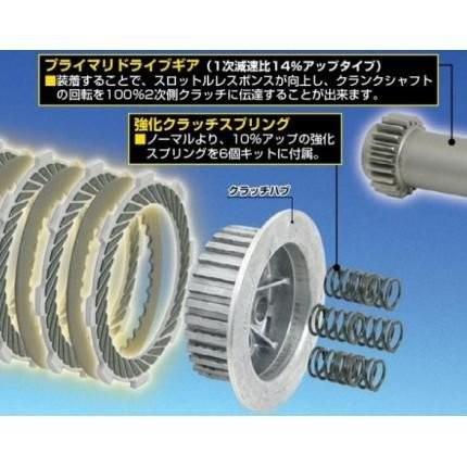6ディスク強化クラッチキット SP武川（TAKEGAWA） KSR110 : バイク