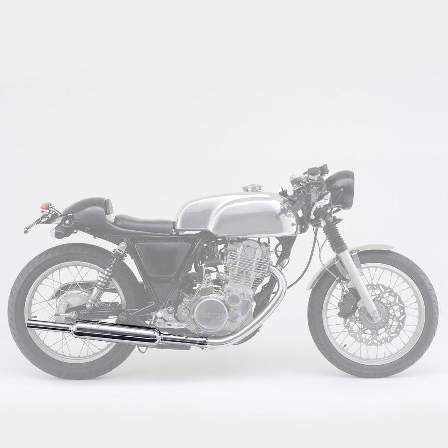 SR400（RH03J 10年〜17年）FIモデル スリップオンキャブトンタイプマフラー DAYTONA（デイトナ）の画像