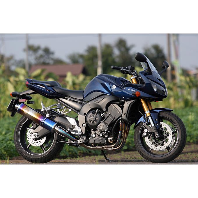 ワイバン フルエキ シングル チタンドラッグブルー r's gear（アールズ