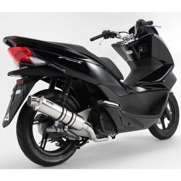 PCX125（JF56） R-EVO（レーシングエヴォ）マフラーSP　ステンレスサイレンサー（JMCA） BMS-R（ビームス）